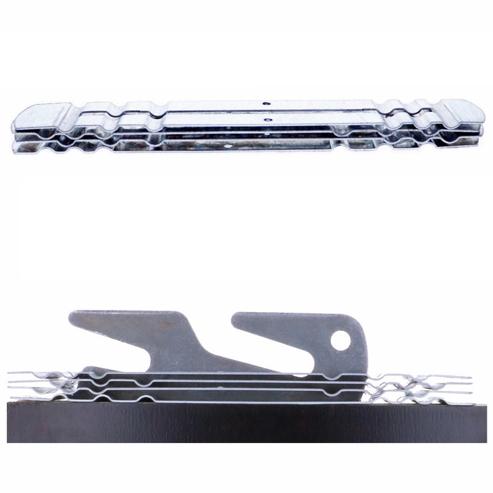 bedCLAW AntiWobble Bed Rail Shims, Set of 6 Steel Spacers for Loose